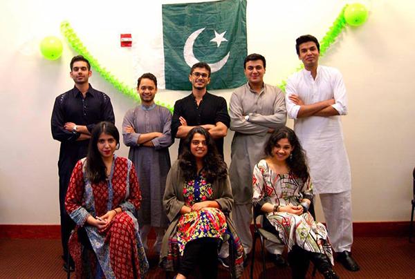 NYU Pakistani Club 2015-2016 executive board.