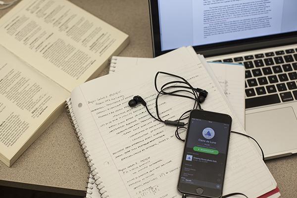 Classical favorites such as Debussy’s “Clair de la Lune” are very popular study songs.