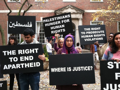 Vigil held for citizens of Palestine