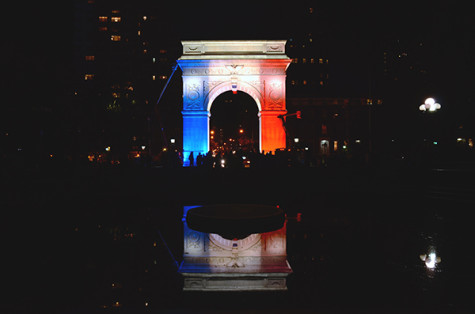NYU shows solidarity with Paris after Friday attacks