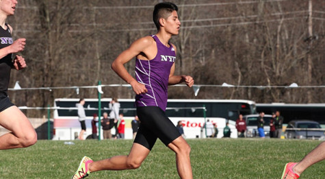 Cross country runners pace themselves before ECACs