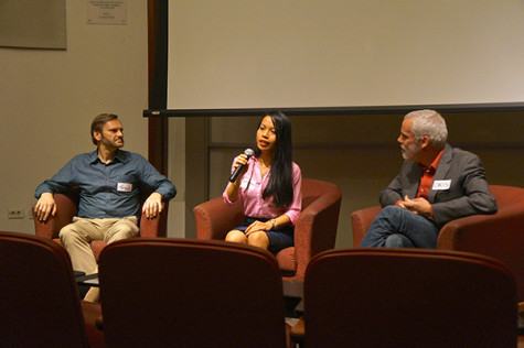 Professors share college experiences with first-generation students