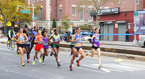 Marathon runners take NYC
