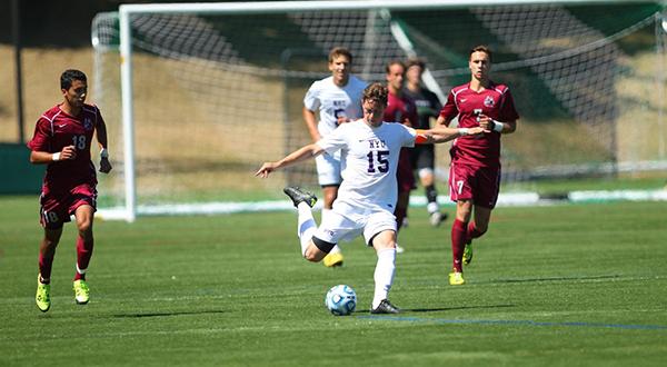 Petter Aasa recorded the Violet’s lone shot on goal in their final 2015 season match.