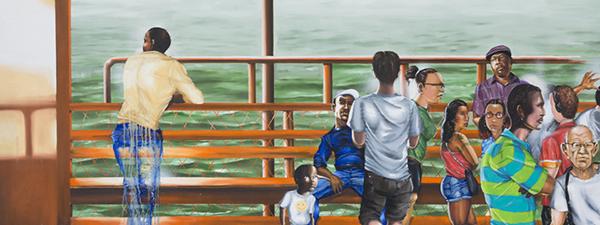 Influenced by street art, New York native Chris Ellis presents New York City through the eyes of a native.