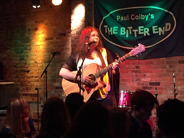 On February 3, NYU musician Kate Yeager performed her new EP “Your Girlfriend” at The Bitter End.
