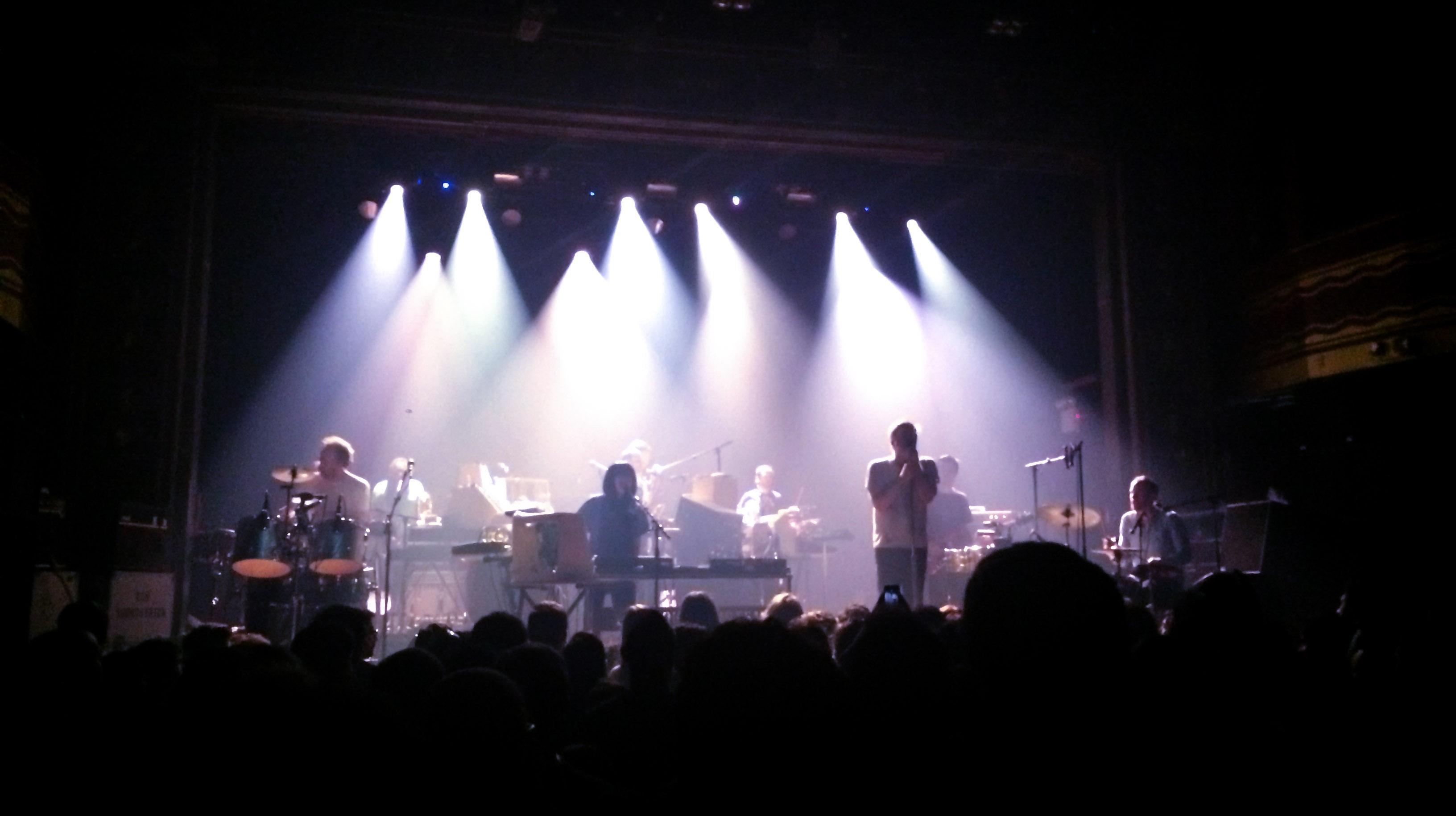 LCD Soundsystem played at Webster Hall on the 27th of March for their loyal fans, five years since their last show.