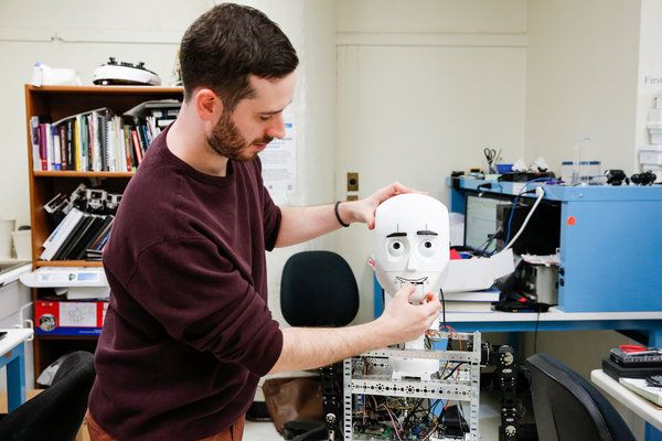 Current Tandon doctoral student, Jared Frank, will soon be known internationally after his participation in the French-American Doctoral Exchange Seminar, FADEx, for his work on a socially interactive robot.