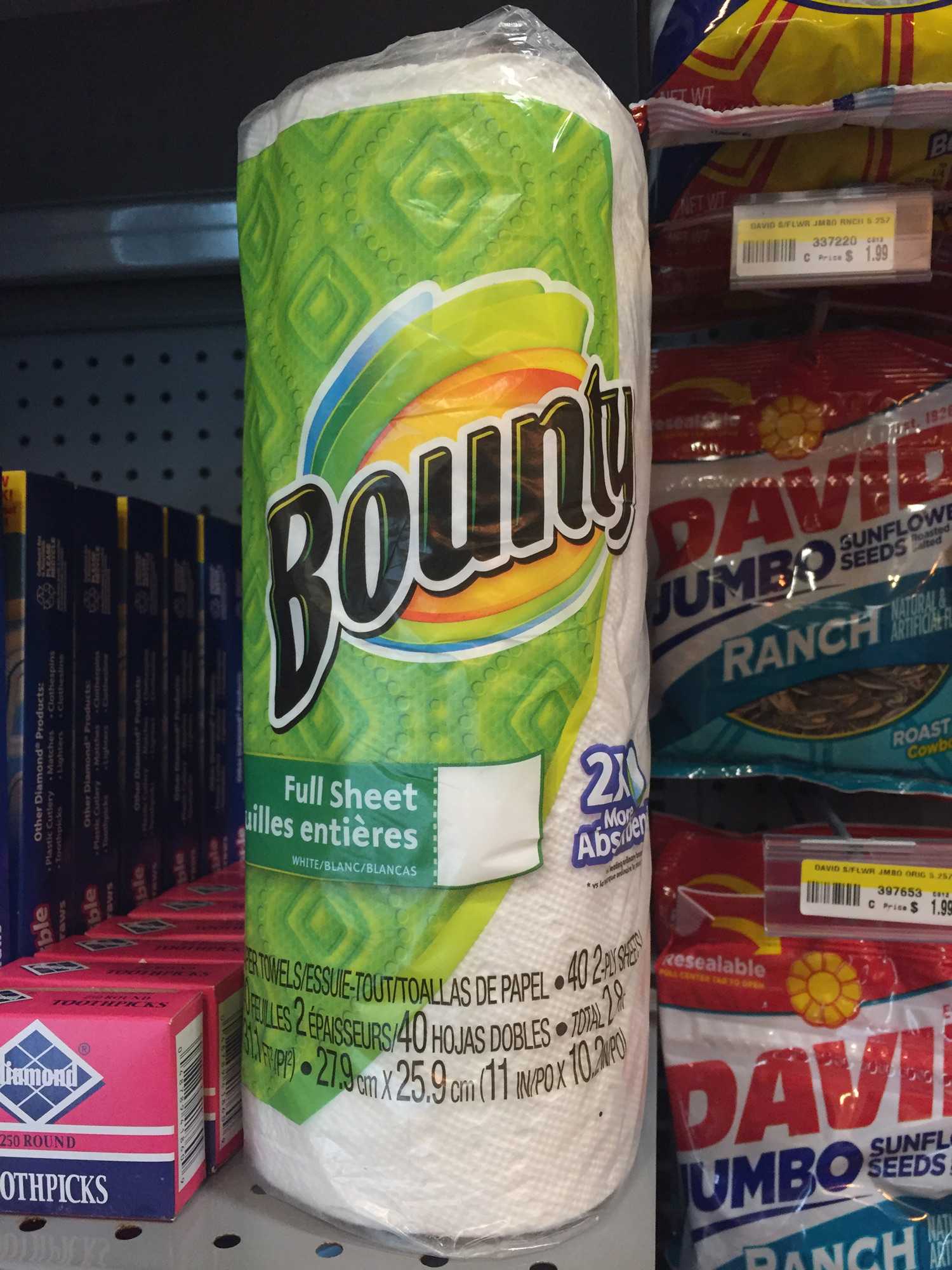 Paper towels are one of the many essential dorm items you can purchase using dining dollars.