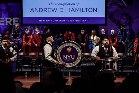 Hamilton Aims High at Inauguration