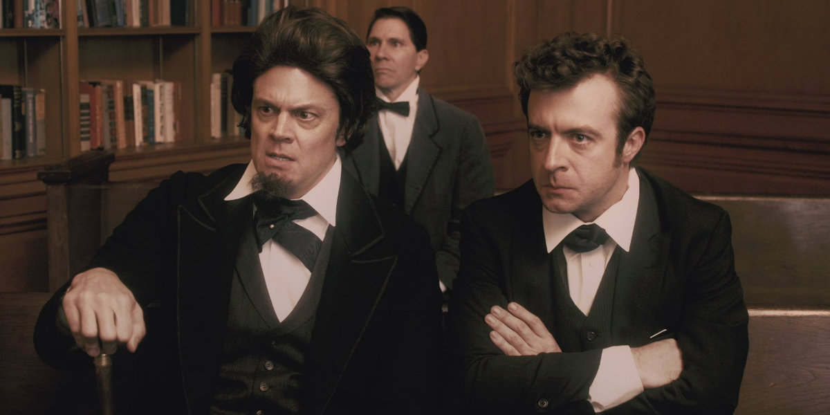 In Comedy Central’s series “Drunk History,” drunk comedians retell history as live recreations mimic their tellings.