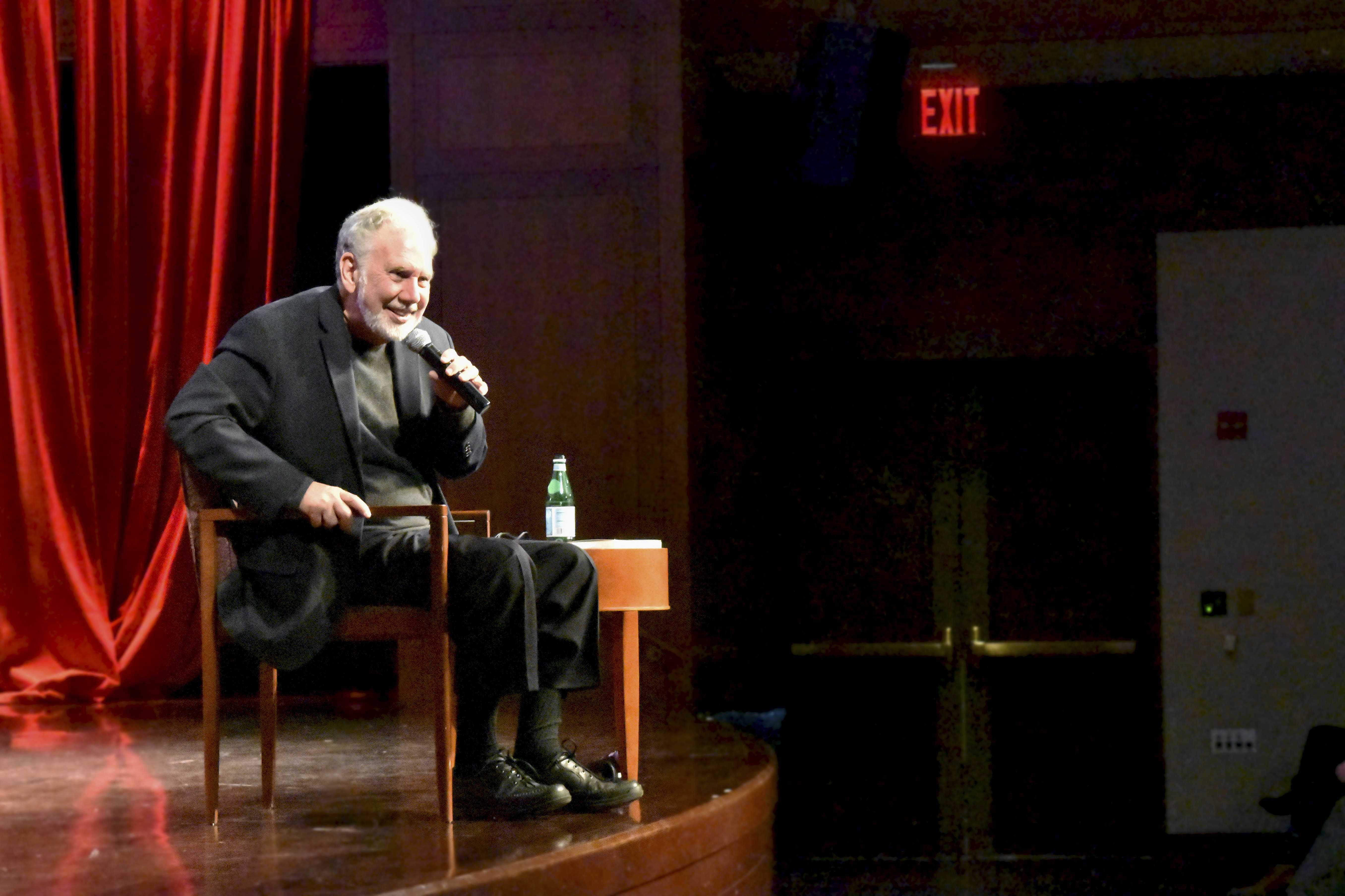 John Sexton, NYU's former President, spoke at a The Review and Debates club event on February 21 at the Kimmel Center. Sexton discussed free speech and answered the questions about the recent cancellations of controversial speakers.