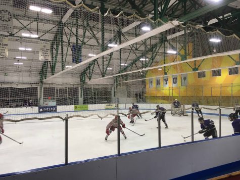 Hockey Splits Penultimate Weekend