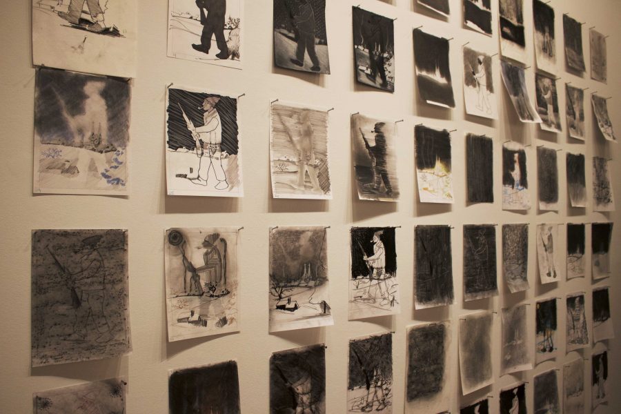 Work+from+the+Steinhardt+MFA+Studio+Art+Program%E2%80%99s+First+Year+Show%2C+running+until+March+25.+The+exhibit+demonstrates+the+diverse+and+interdisciplinary+work+of+the+students+in+the+first+year+of+their+graduate+studies.