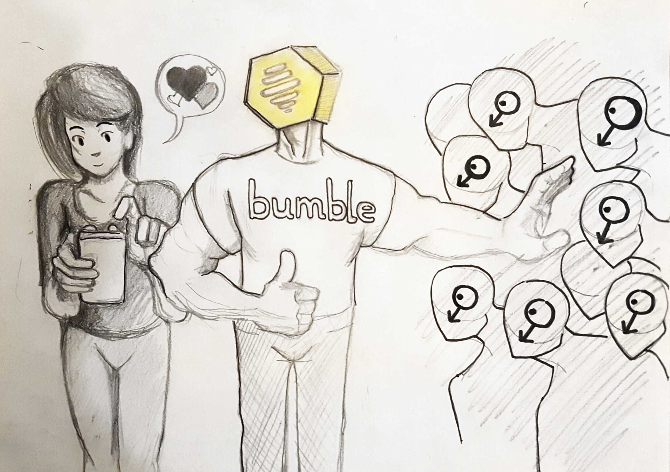 Despite Bumble's attempts to stop the harassment of women, the innate problem of sexism still plagues modern society. Instead of giving women ways to avoid harassment, men should stop bothering women without their consent.