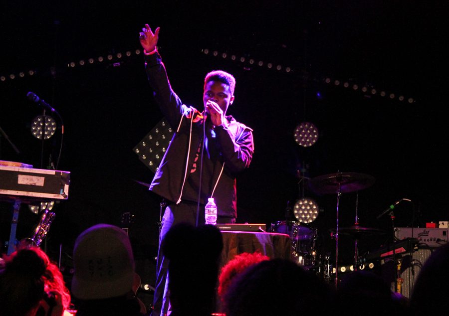 Hip+hop+artist+Daye+Jack+performed+at+Bowery+Ballroom+on+Feb.+27.+His+new+LP+%E2%80%9CNo+Data%2C%E2%80%9D+will+be+released+on+March+24.+