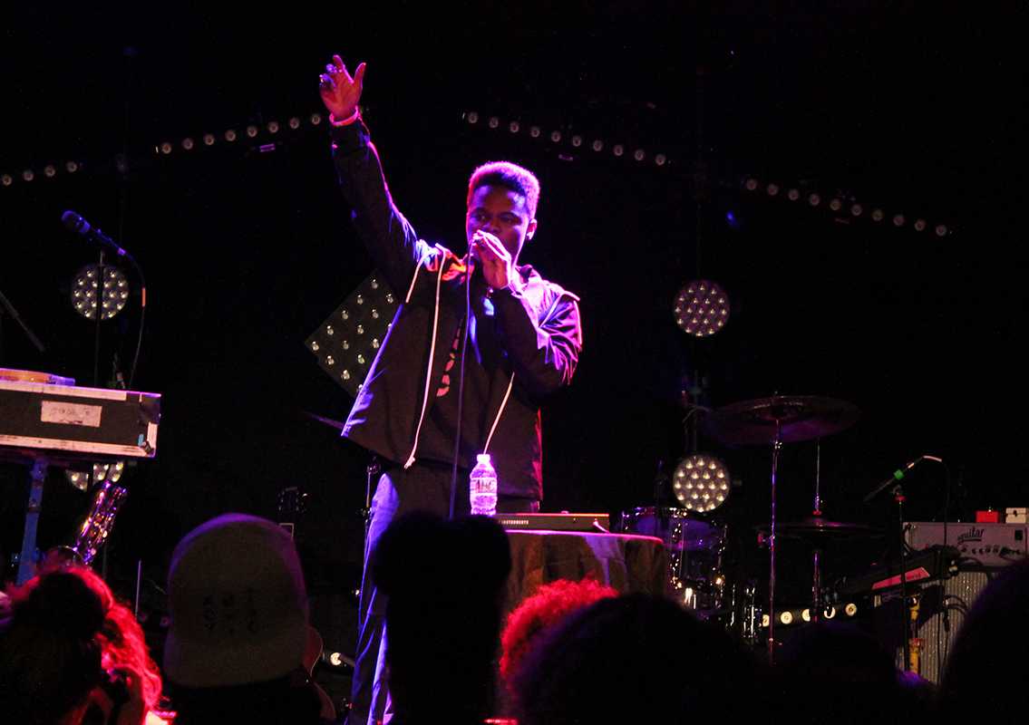 Hip hop artist Daye Jack performed at Bowery Ballroom on Feb. 27. His new LP “No Data,” will be released on March 24.