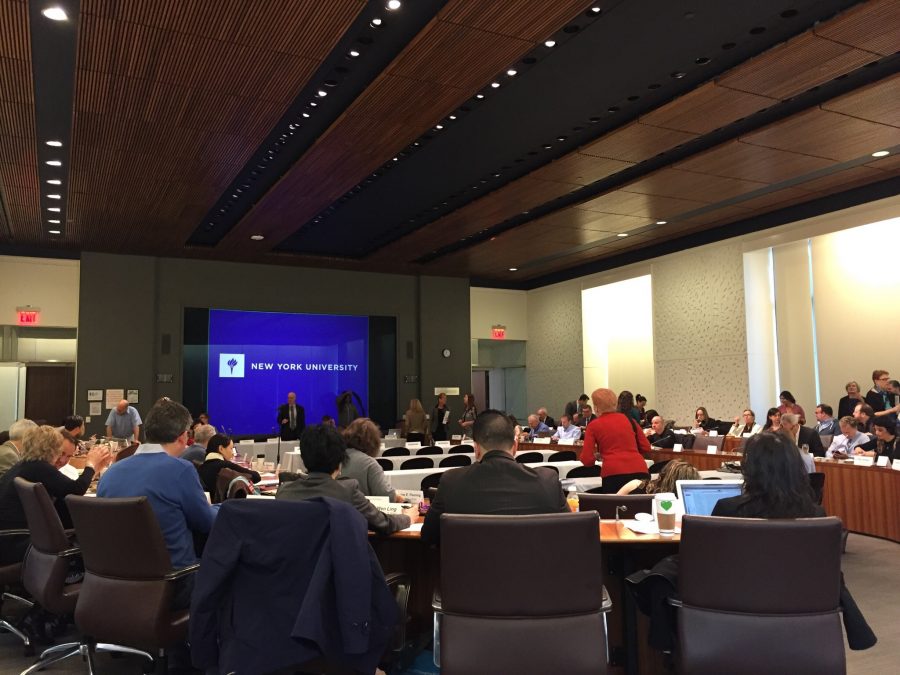 University+Senate+meetings+are+held+on+a+monthly+basis+in+the+colloquium+room.+Attendees+include+members+from+the+Student+Senators+Council%2C+the+Tenured%2FTenure+Track+Faculty+Senators+Council+and+the+Full-Time+Continuing+Contract+Faculty+Senators+Council%2C+among+others.