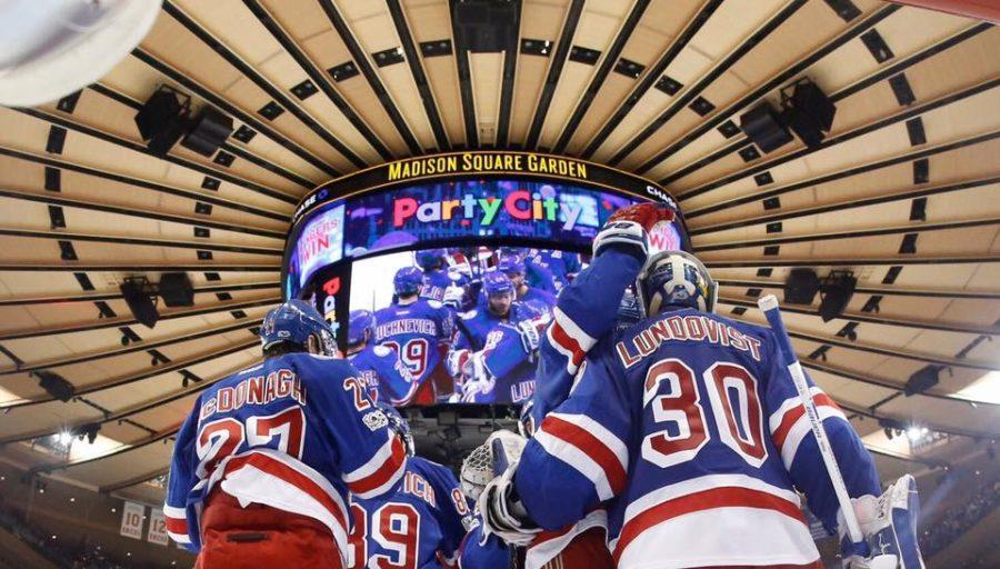 The+New+York+Rangers+celebrate+their+victory+over+the+Montreal+Canadiens+in+game+six+of+the+Stanley+Cup+Playoffs+on+Saturday.+NYU+reacts+to+the+team%E2%80%99s+success.