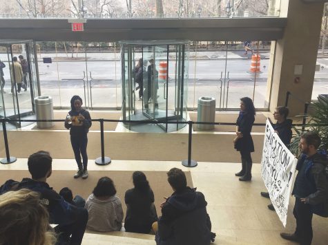 Sanctuary Campus Working Group Meets With Hamilton