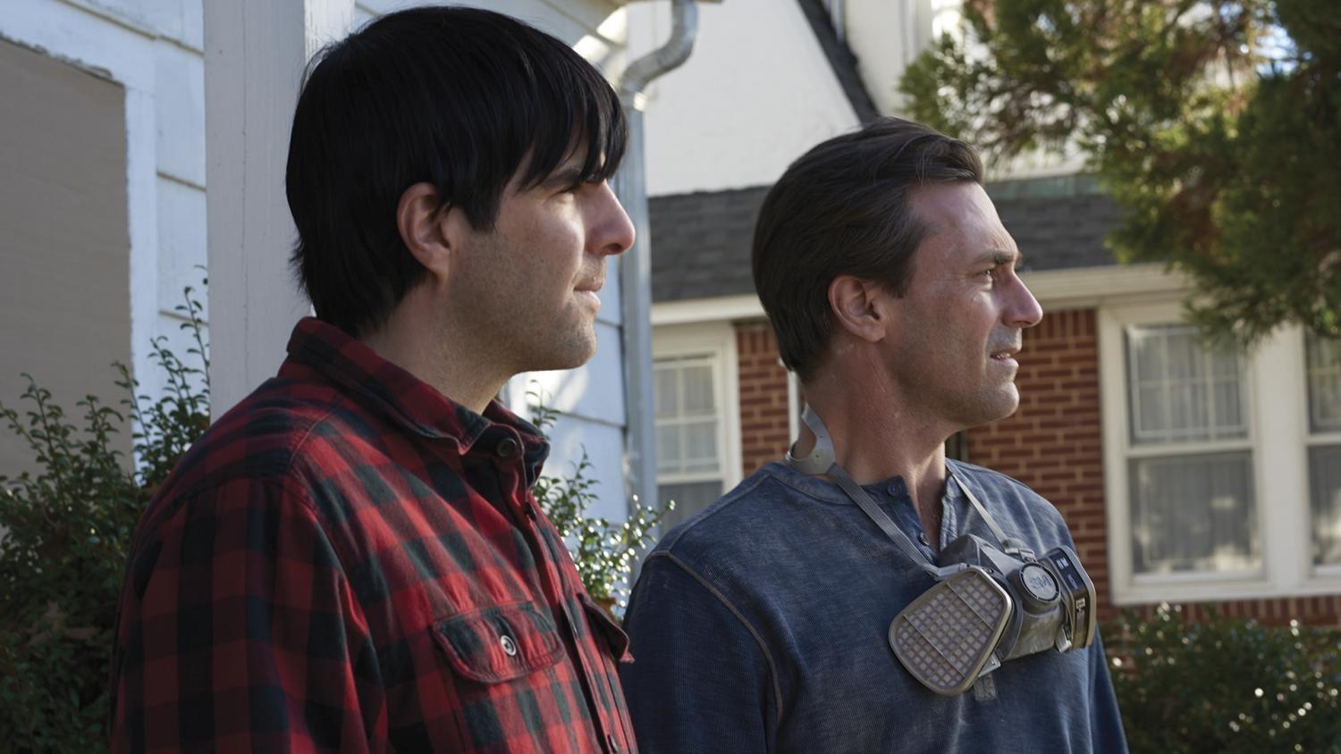 Actor+and+producer+Zachary+Quinto+stars+as+Josh+Norman+and+actor+Jon+Hamm+stars+as+Craig+in+writer+and+director+Brian+Shoaf%27s+film+%E2%80%9CAardvark.%E2%80%9D