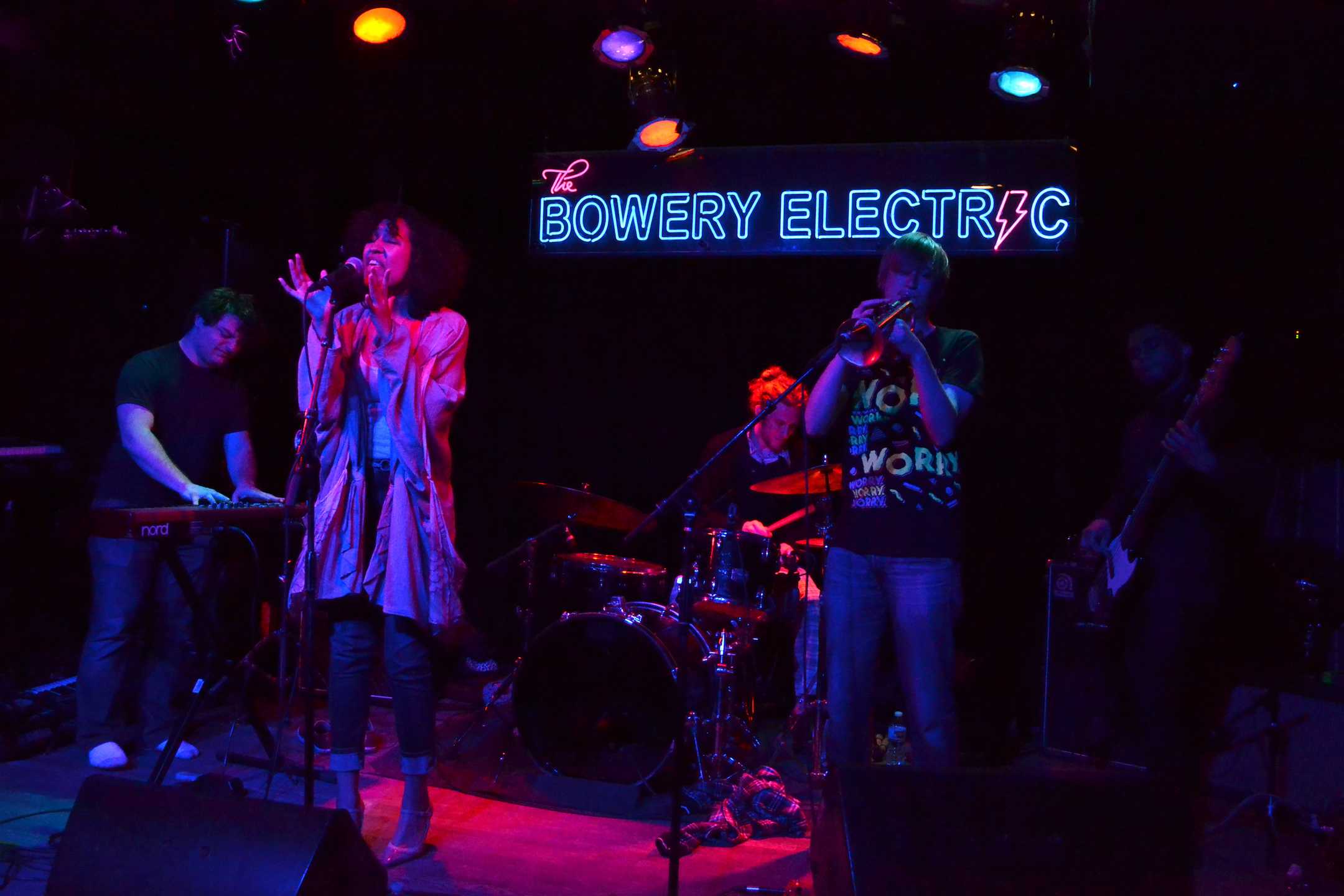 The group With Snack, along with three other artists from NYU performed at The Bowery Electric this past Thursday for a “Joint Jams” showcase on April 20.