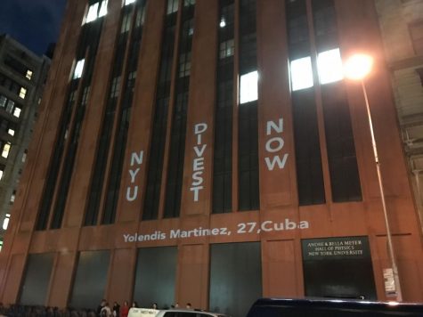 NYU Divest Vigil Highlights Impacts of Climate Change