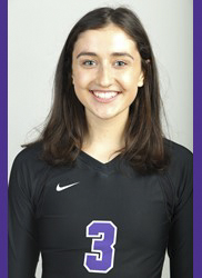 Freshman Kate Glavan Excels in Women’s Volleyball