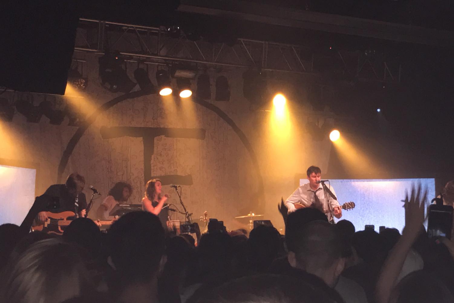 The Front Bottoms were performing at Starland Ballroom on Oct. 21. They are currently on a national tour promoting their new album “Going Grey.”