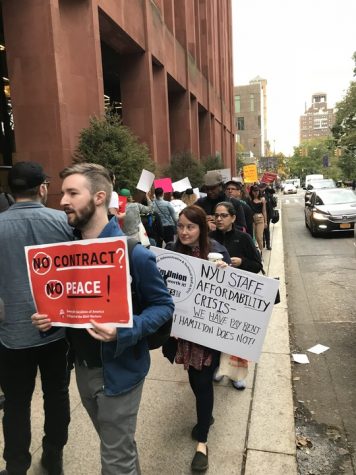 Tension Builds Amid Negotiations Between NYU and UCATS