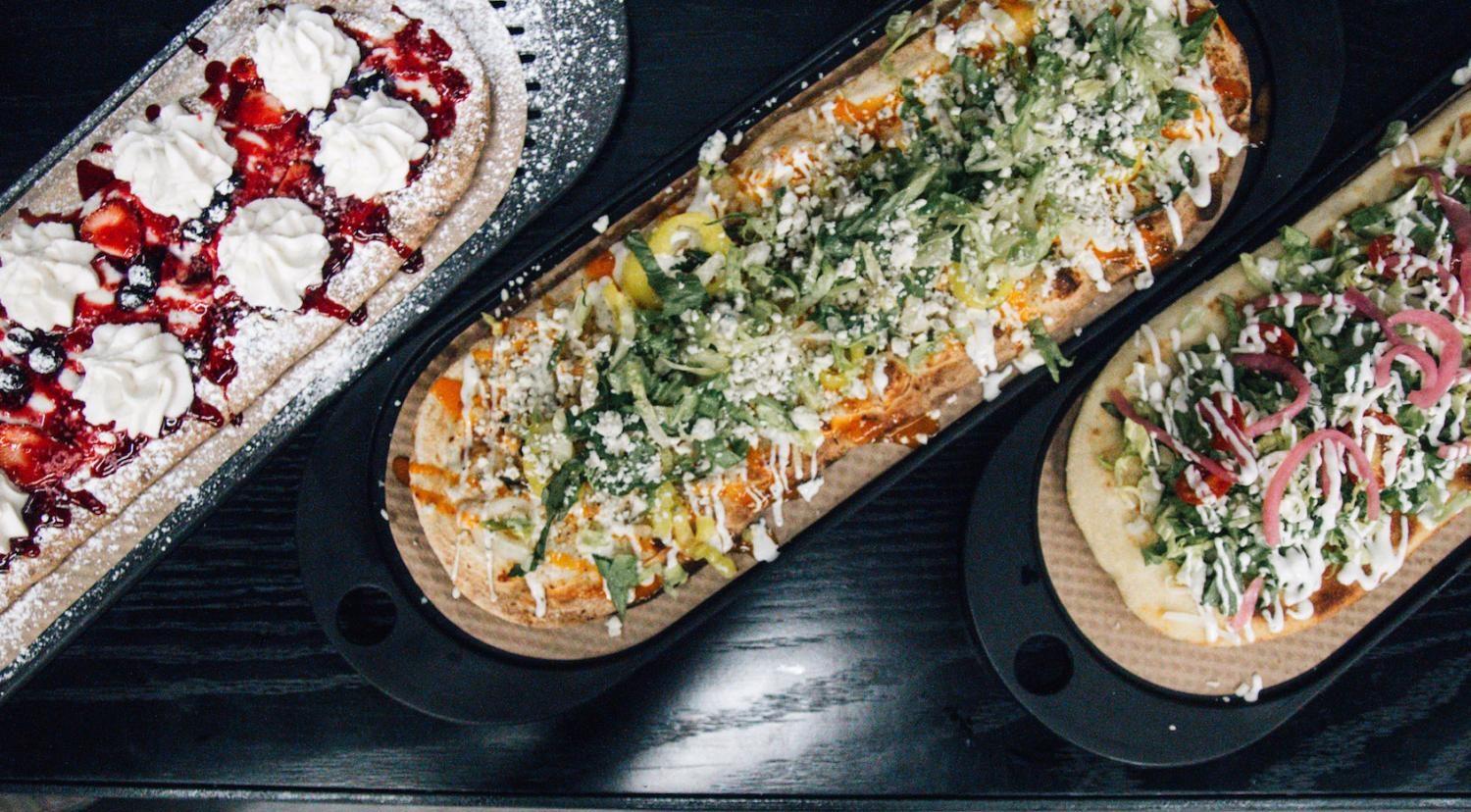 &pizza just opened on Broadway and Astor Place and offers a number of personal pizzas, as well as a create your own option at an affordable price.