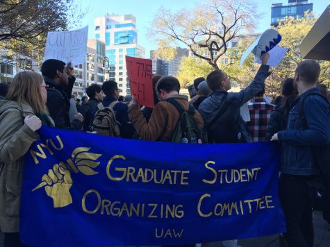 Graduate Students Protest Tax Reform