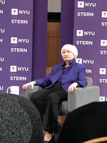 Federal Reserve Chair Janet Yellen Steps Down, Speaks at Stern