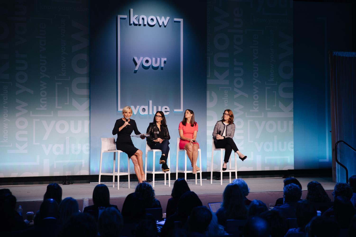 WSN had a chance to talk to Mika Brzezinski (MSNBC's 'Morning Joe' host), and Daniela Pierre-Bravo (MSNBC producer) during the “Know Your Value” conference on Oct. 30 at The Grand Hyatt in NYC.