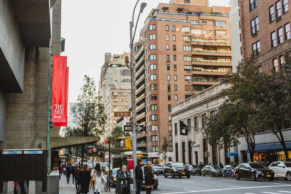 The upper east side isn’t just fancy apartments. It is also the home to the Met Breuer and candy store The Sweet Shop.