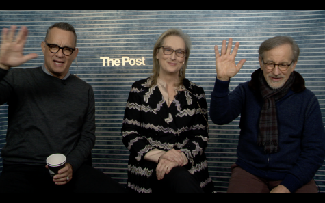 ‘The Post’: A Q&A with Hanks, Spielberg and Streep