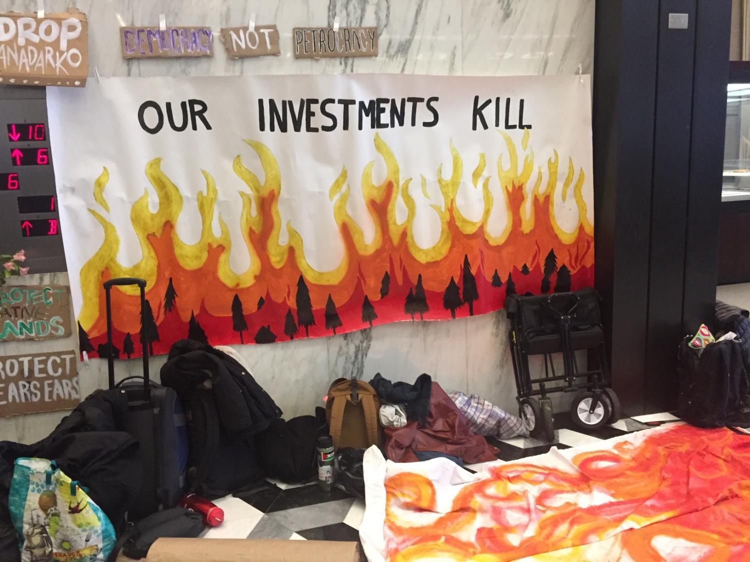 NYU Divest and NYU SLAM attempted conversations with some members of the Board of Trustees with limited success.