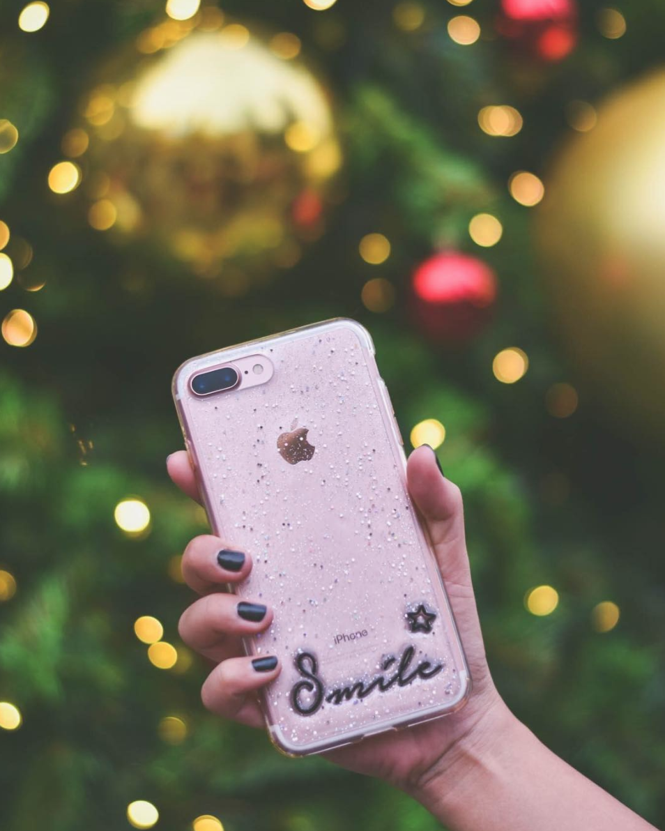 For those addicted to their cell phones, craft a customized phone case to showcase a picture, drawing or pressed flowers.