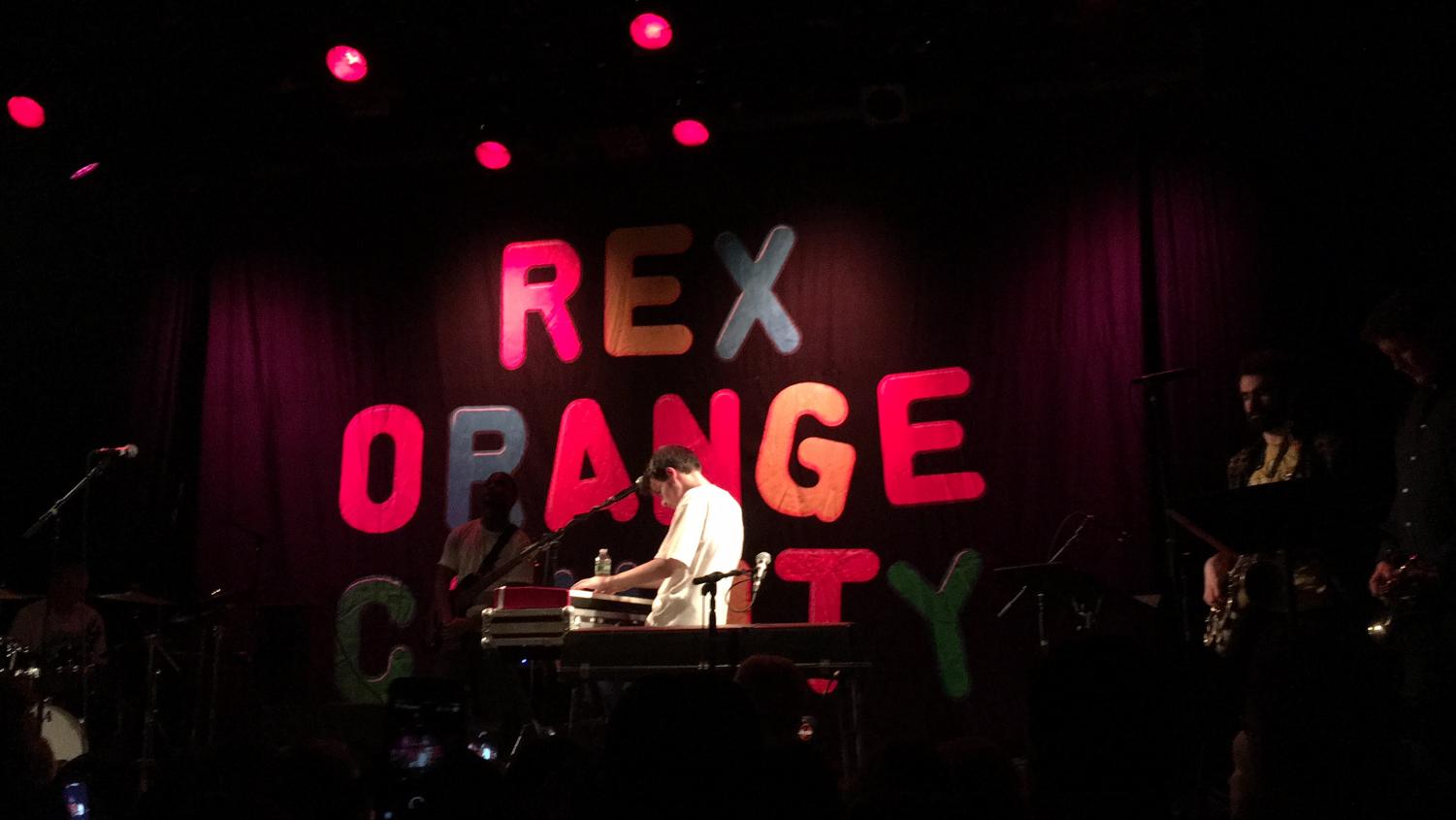 19-year-old Rex Orange County made his US debut to a sold-out show at the Music Hall of Williamsburg on Feb. 6.
