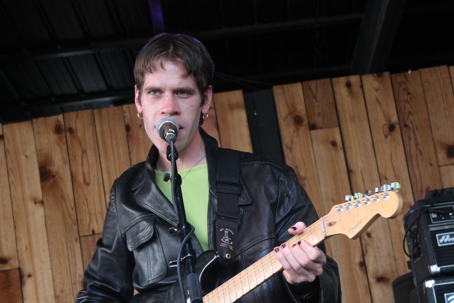 Porches' frontman Aaron Maine performing at South by Southwest earlier this month.