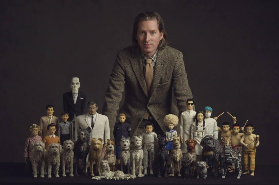 %22Isle+of+Dogs%22+director+Wes+Anderson+with+his+miniature+cast+of+dogs%2C+heroes+and+villains.