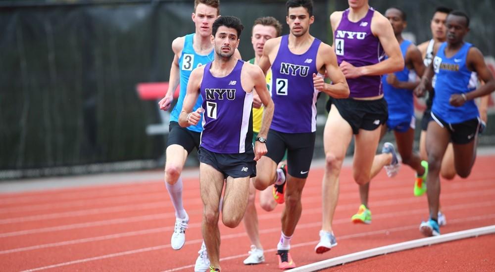 Stern senior Max Mudd won the UAA 10,000-Meter Championship for the men's track & field team on April 28.
