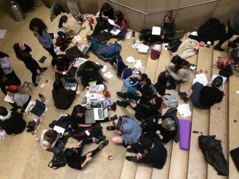 19 Student Activists Defy Administration, Occupy Kimmel Overnight