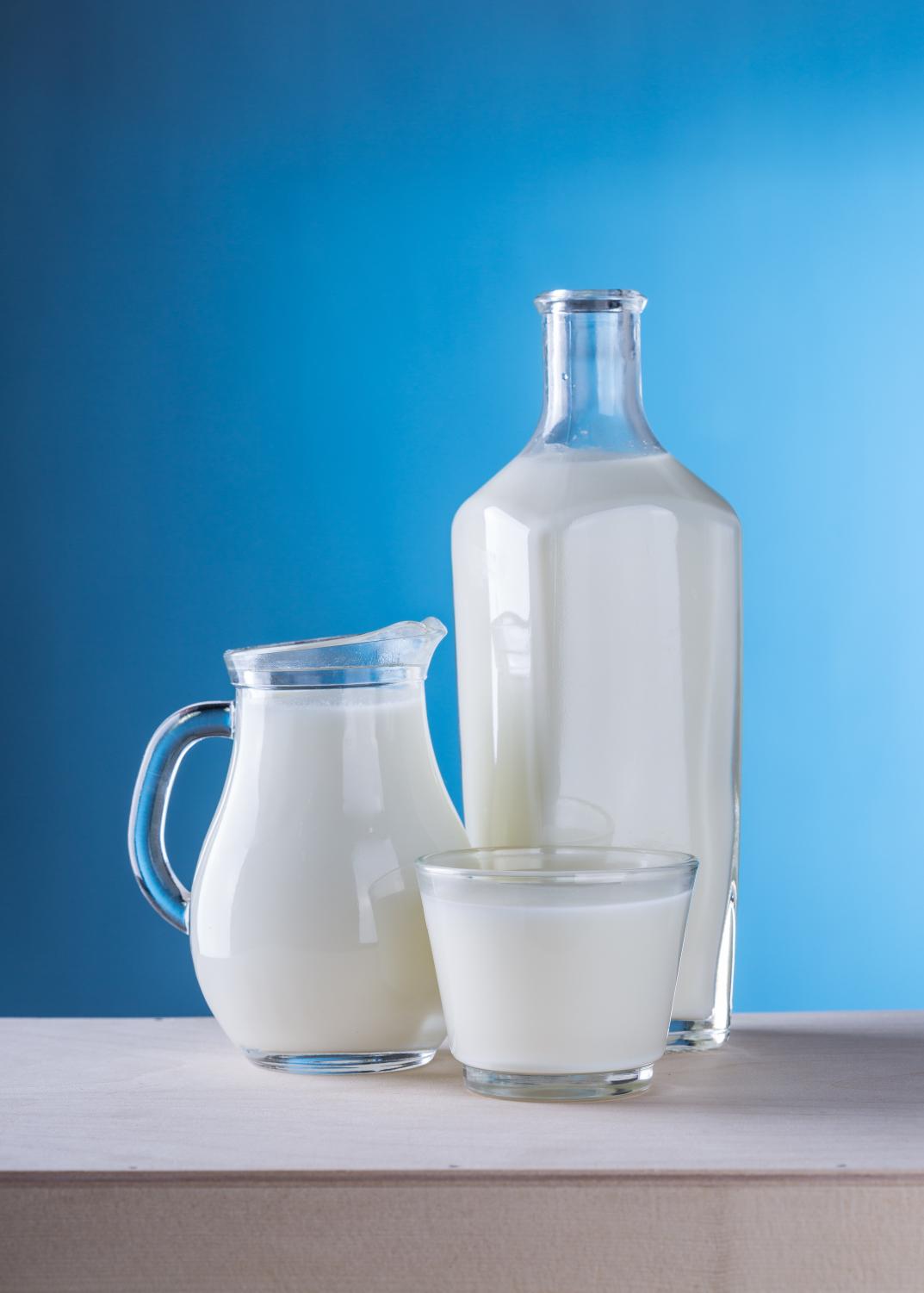 Glue is often used instead of actual milk in advertisements to achieve a more aesthetically pleasing look.
