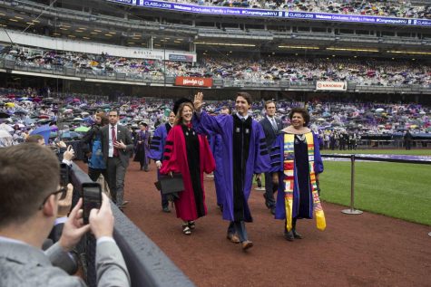NYU’s Class of 2018 Shines Through the Showers at 186th Commencement