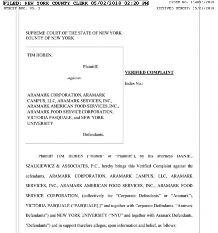 The Former Downstein Manager’s $5 Million Lawsuit Against NYU and Aramark, Explained