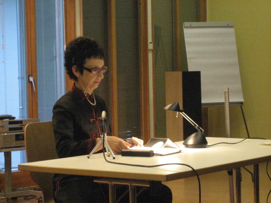 The NYU Professor Avital Ronell who is the subject of the Title IX investigation.