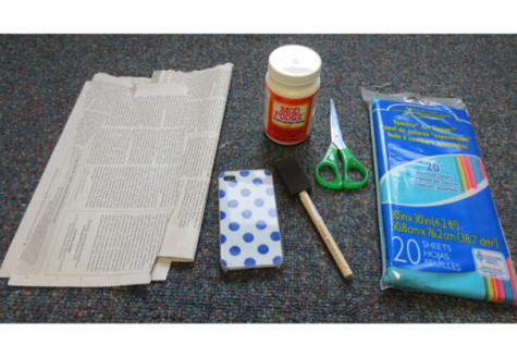 DIY: create your own newsprint iPhone case