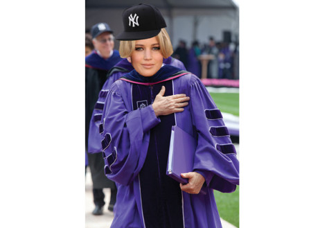 BREAKING: Jennifer Lawrence announced as commencement speaker for class of 2013