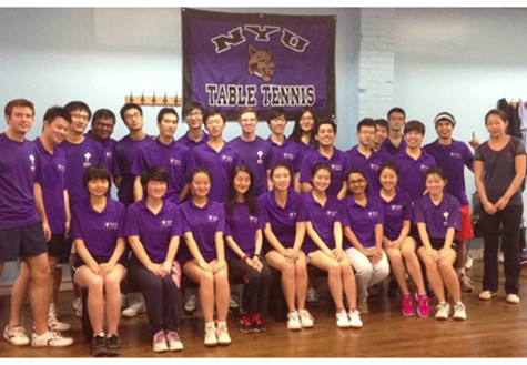 NYU table tennis team wins titles throughout Northeast